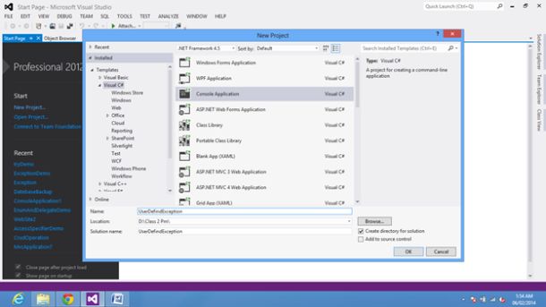 Console Application